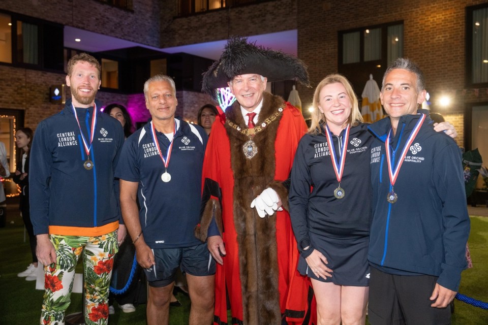 Tony Matharu has helped set world records at the London Sports Festival